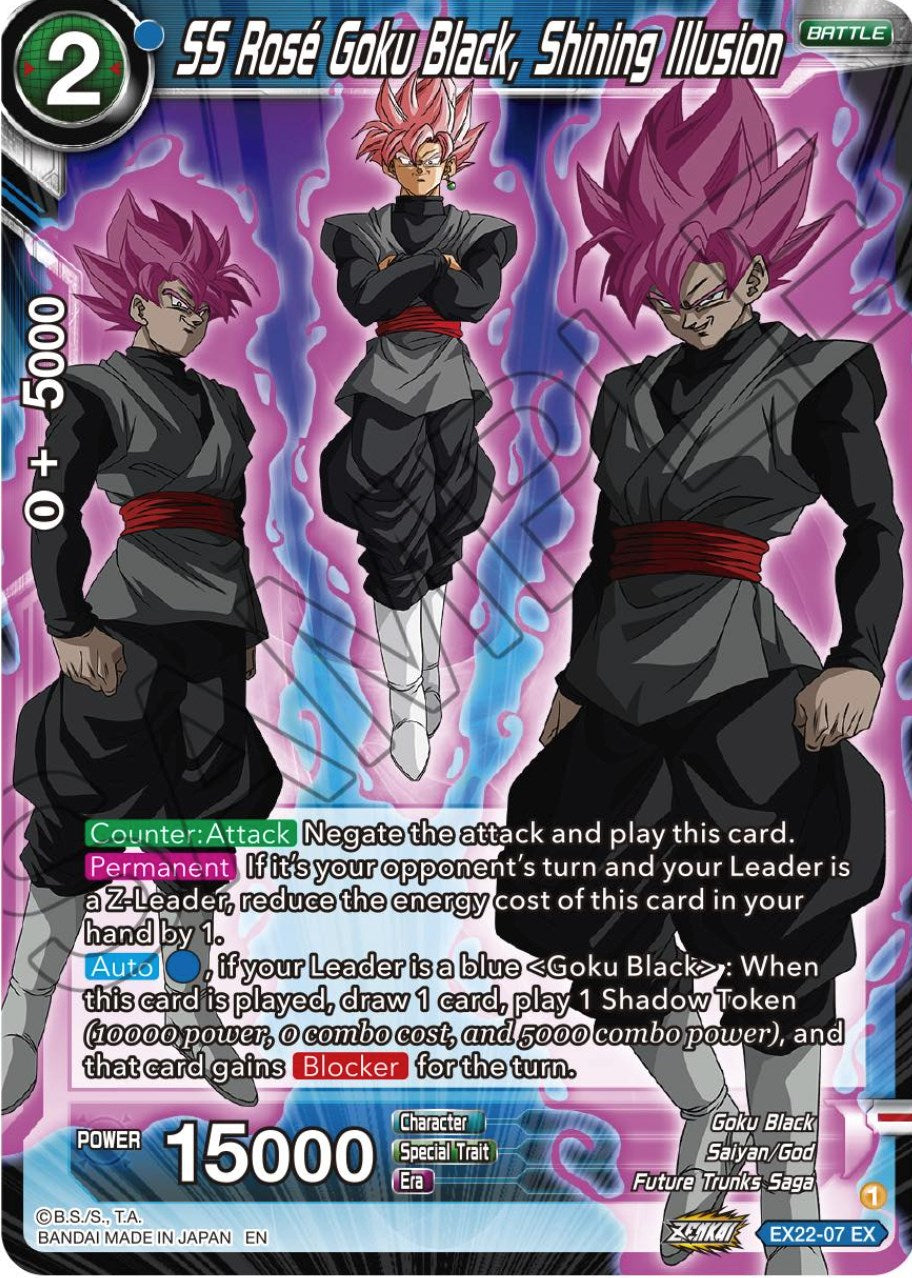 SS Rose Goku Black, Shining Illusion (EX22-07) [Ultimate Deck 2023] | Devastation Store