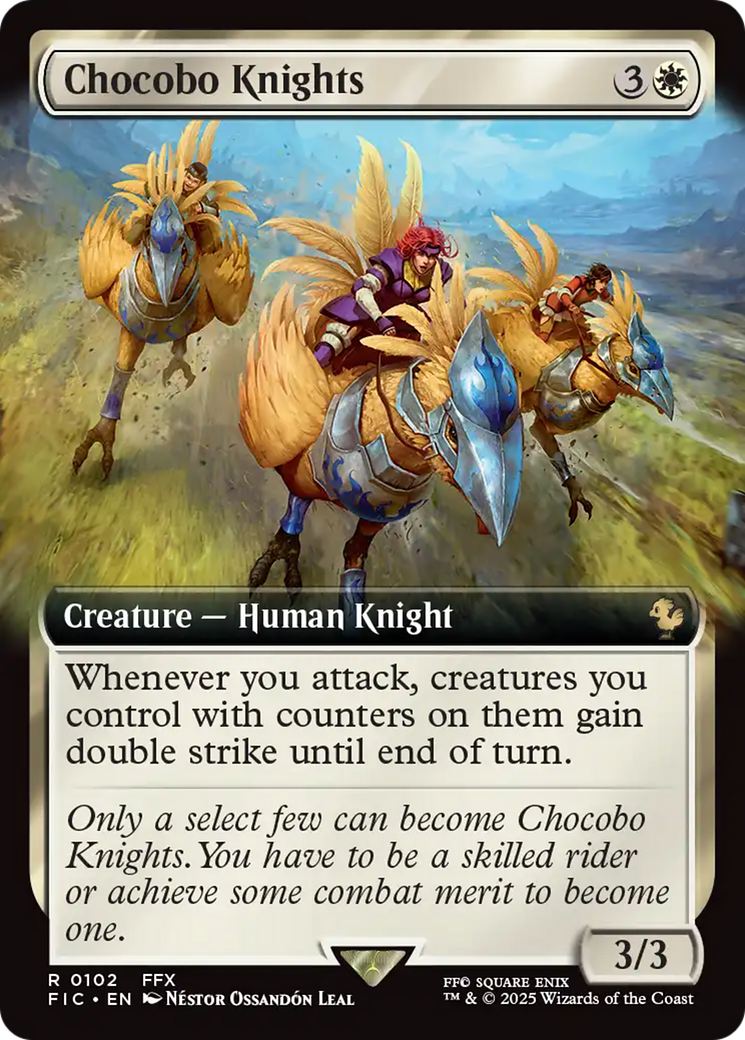 Chocobo Knights (Extended Art) [FINAL FANTASY Commander] | Devastation Store