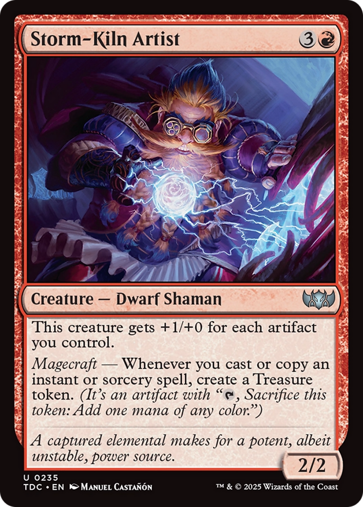 Storm-Kiln Artist [Tarkir: Dragonstorm Commander] | Devastation Store