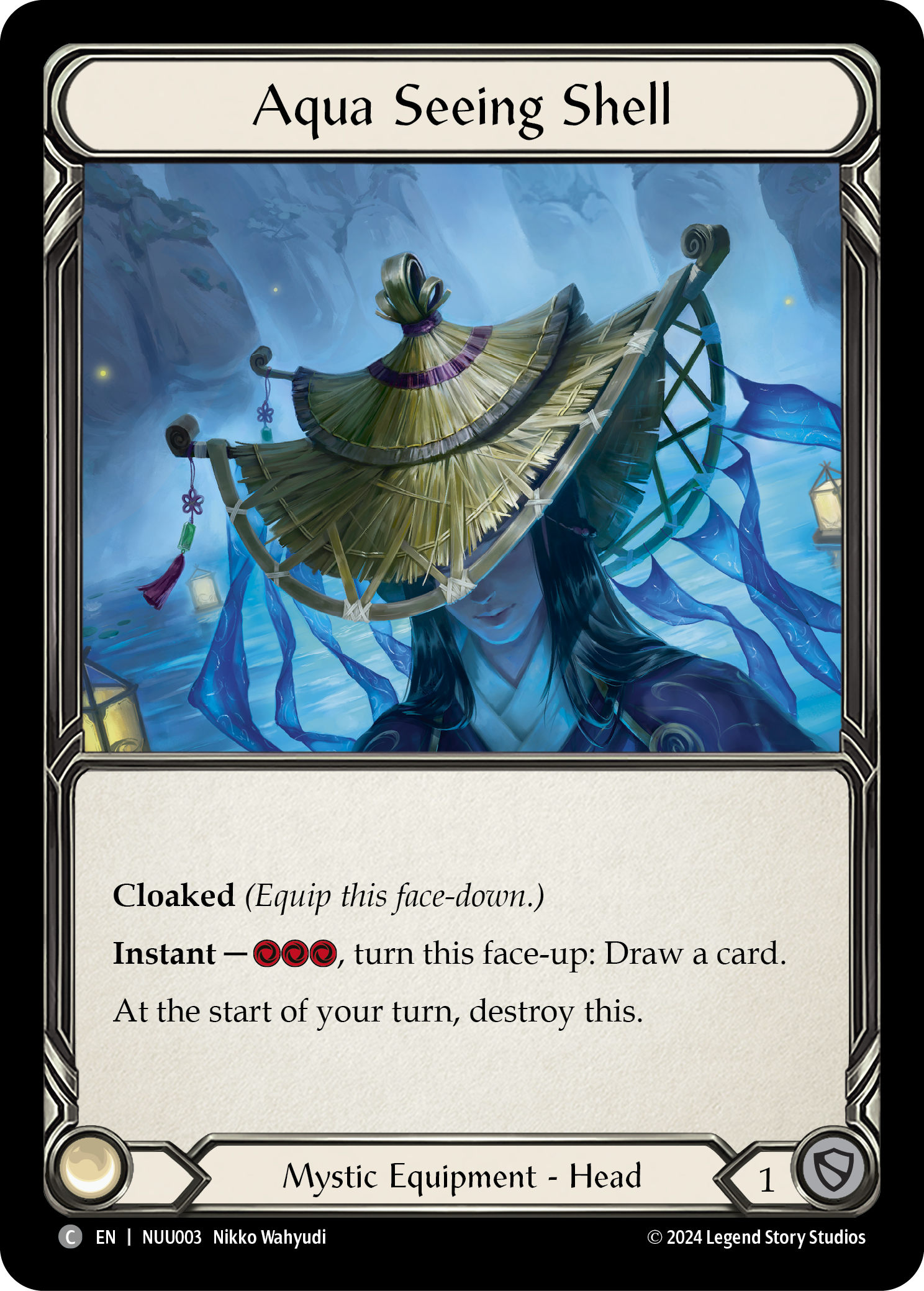 Aqua Seeing Shell [NUU003] (Part the Mistveil Nuu Blitz Deck) | Devastation Store