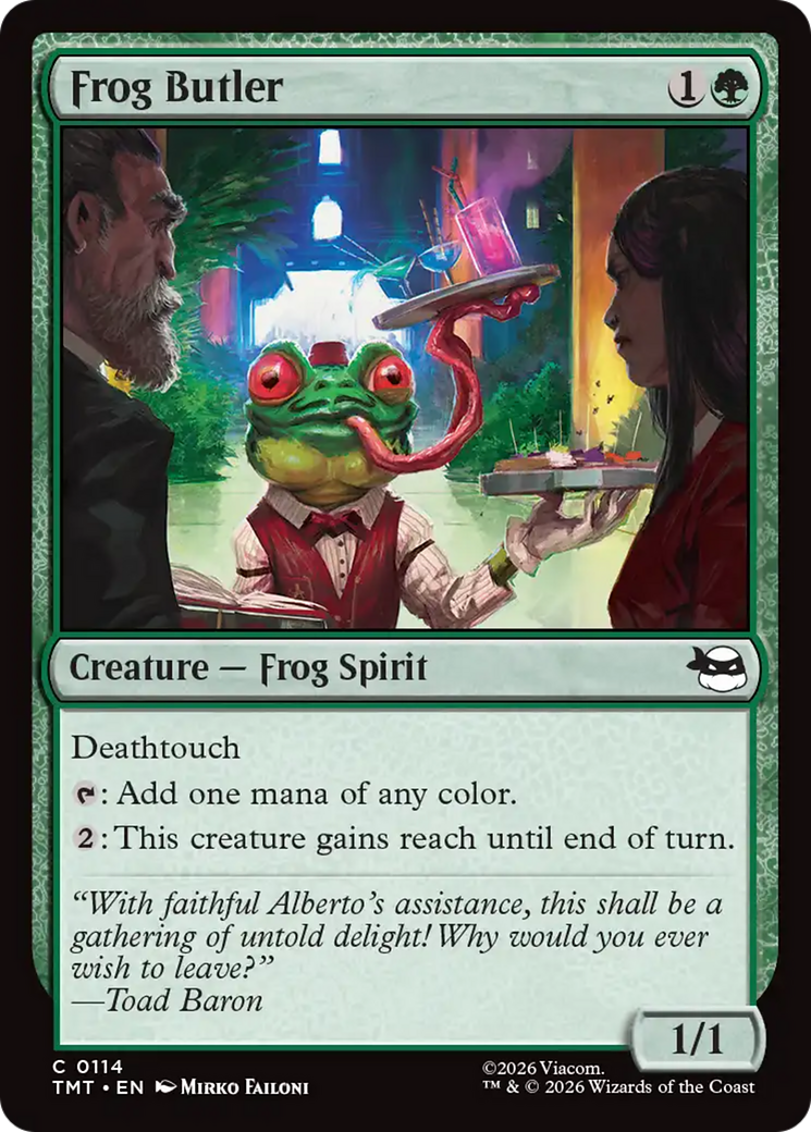 Frog Butler [Teenage Mutant Ninja Turtles] - Devastation Store | Devastation Store