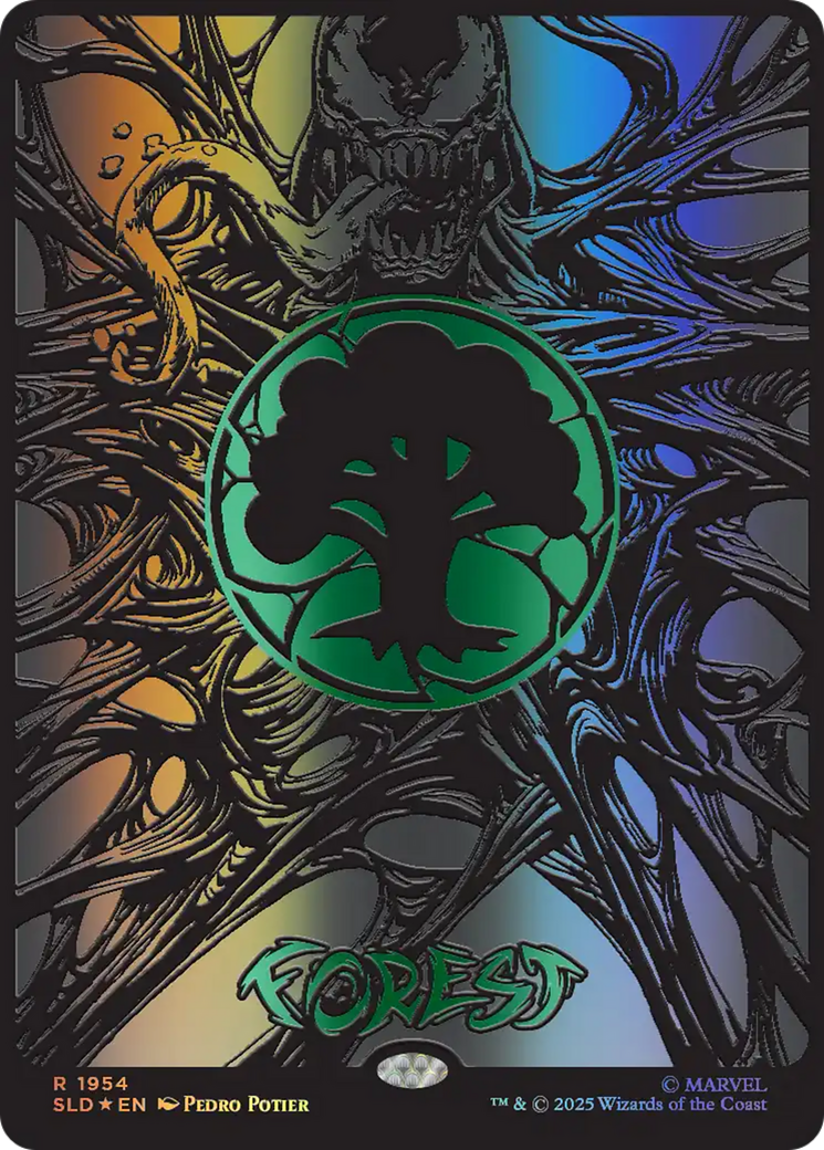 Forest (1954) (Raised Foil) [Secret Lair Drop Series] | Devastation Store