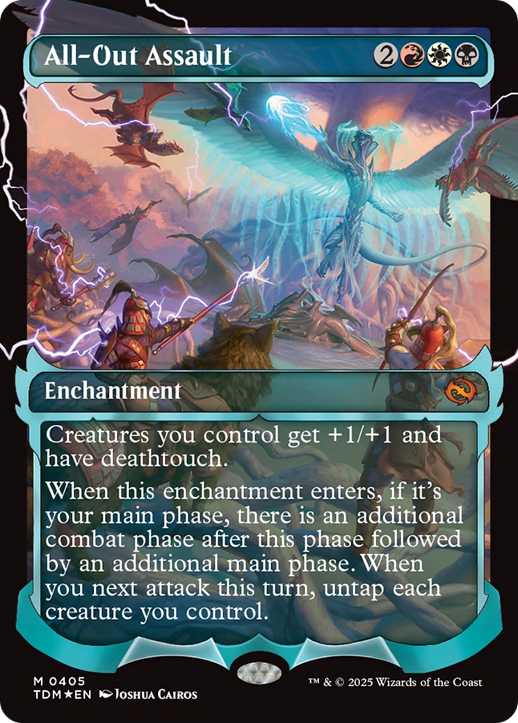 All-Out Assault (Showcase) [Tarkir: Dragonstorm] | Devastation Store