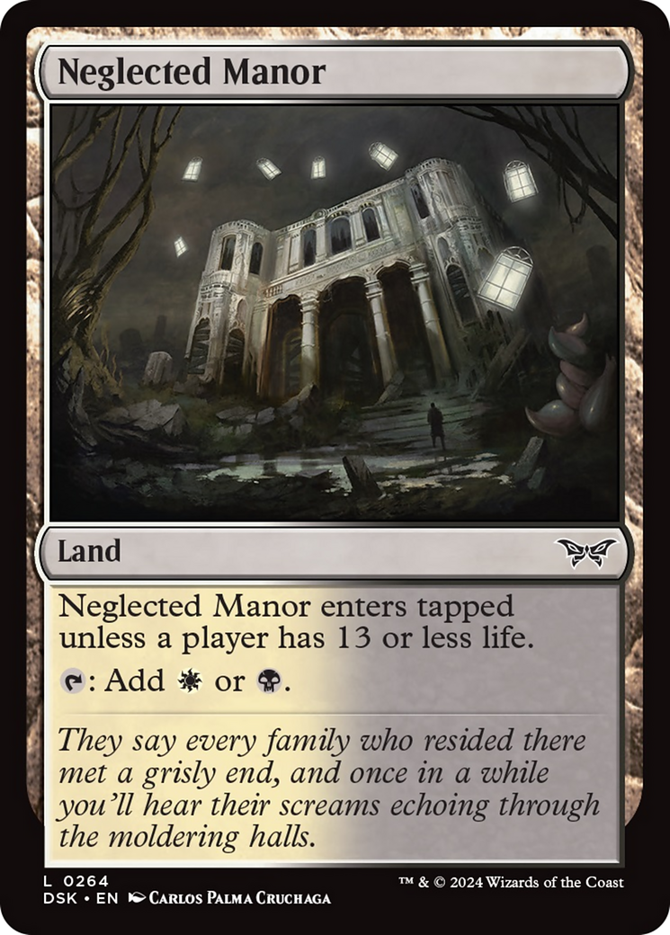 Neglected Manor [Duskmourn: House of Horror] | Devastation Store