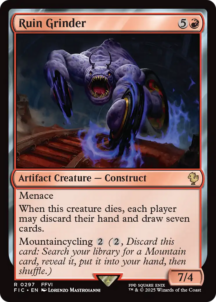 Ruin Grinder [FINAL FANTASY Commander] | Devastation Store