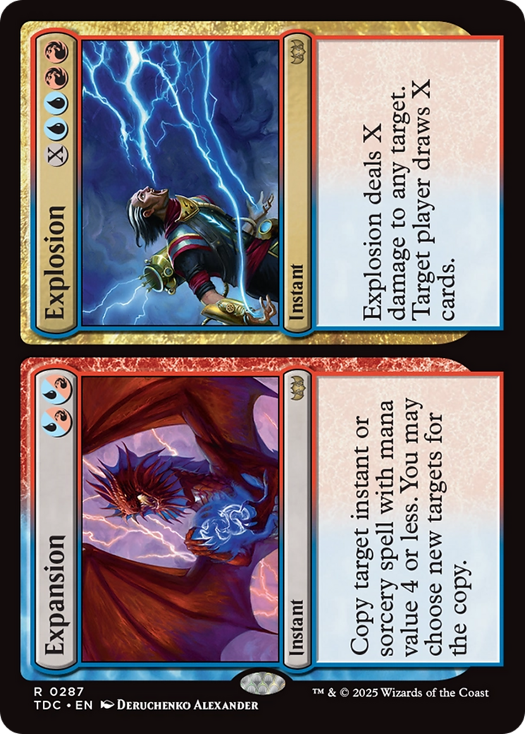Expansion // Explosion [Tarkir: Dragonstorm Commander] | Devastation Store