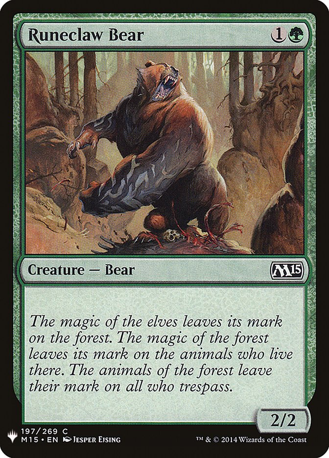 Runeclaw Bear [Mystery Booster] | Devastation Store