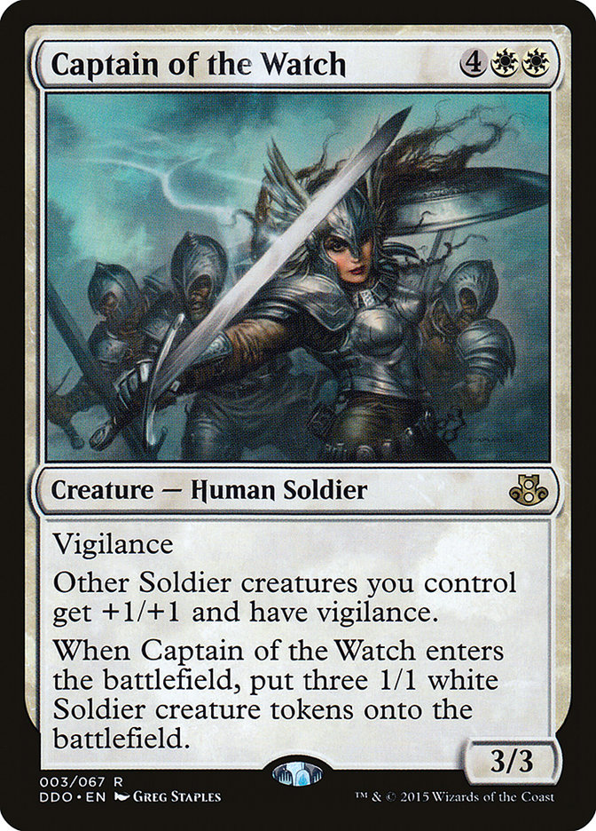 Captain of the Watch [Duel Decks: Elspeth vs. Kiora] | Devastation Store