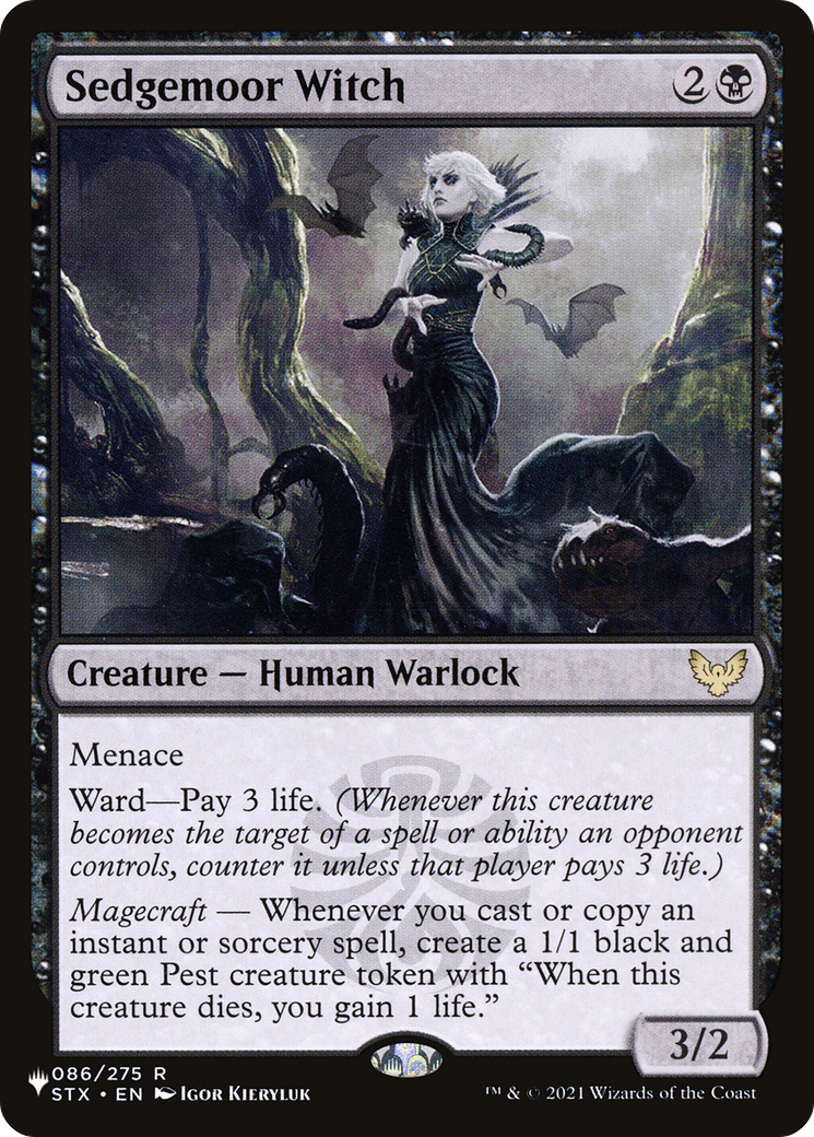 Sedgemoor Witch [The List Reprints] | Devastation Store