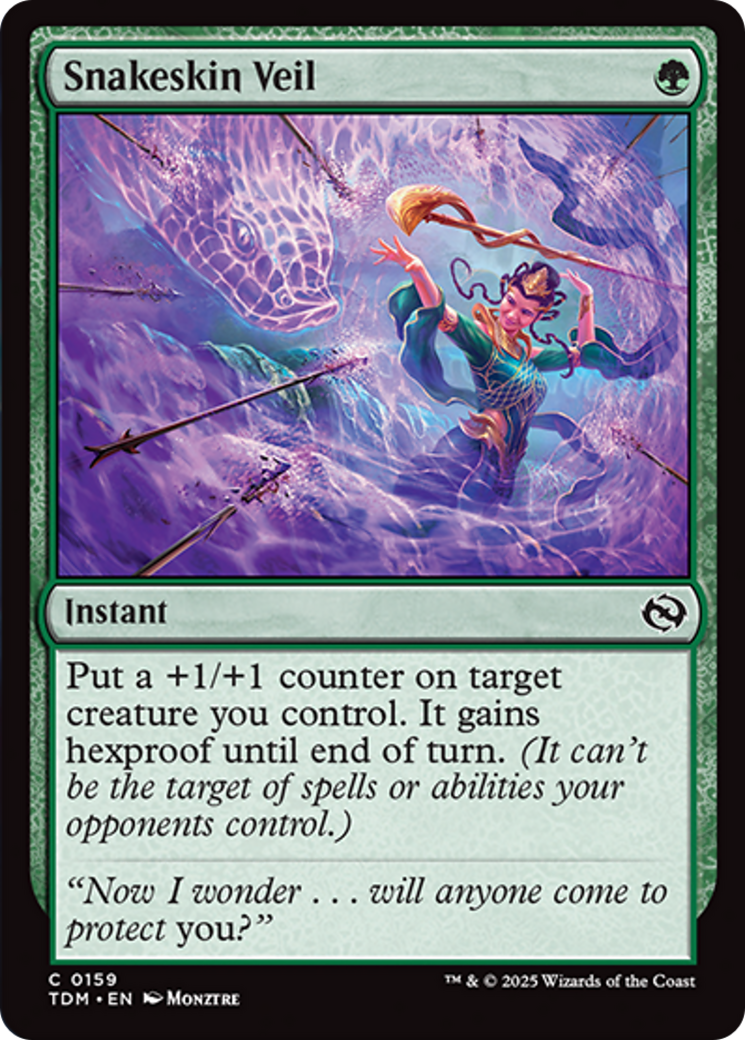 Snakeskin Veil [Tarkir: Dragonstorm] | Devastation Store