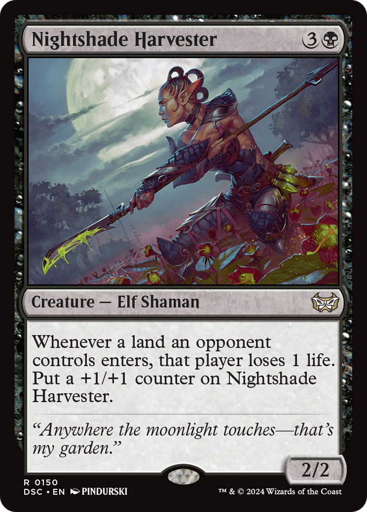 Nightshade Harvester [Duskmourn: House of Horror Commander] | Devastation Store