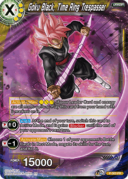 SS Rose Goku Black, Time Ring Trespasser (P-303) [Tournament Promotion Cards] | Devastation Store