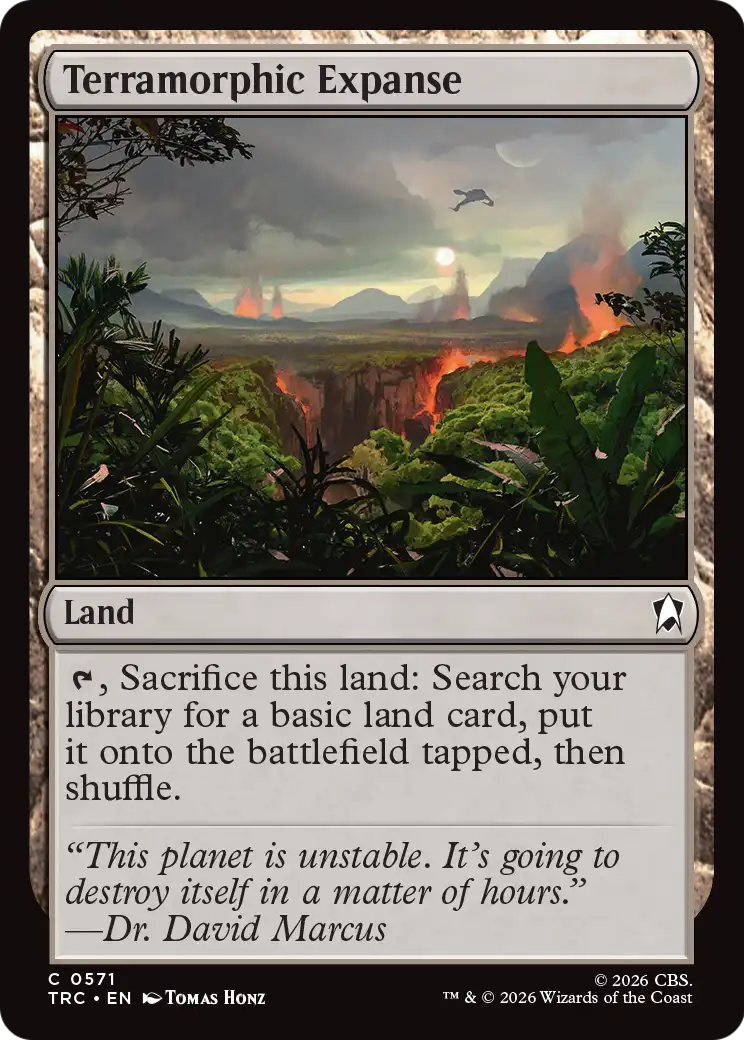 Terramorphic Expanse (Surge Foil) [Star Trek Commander] | Devastation Store