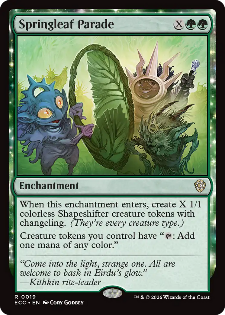 Springleaf Parade [Lorwyn Eclipsed Commander] | Devastation Store