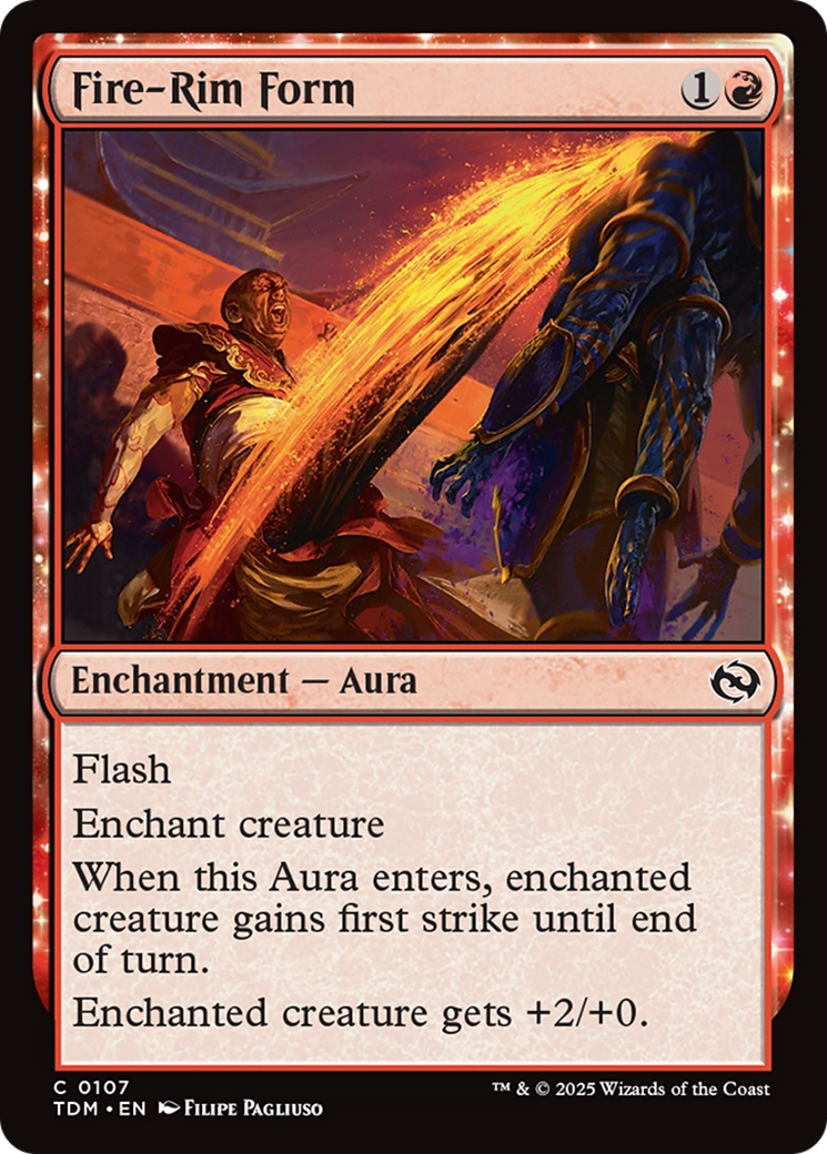 Fire-Rim Form [Tarkir: Dragonstorm] | Devastation Store