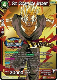 Son Gohan, the Avenger (Championship Final 2019) (Finalist) (P-138) [Tournament Promotion Cards] | Devastation Store