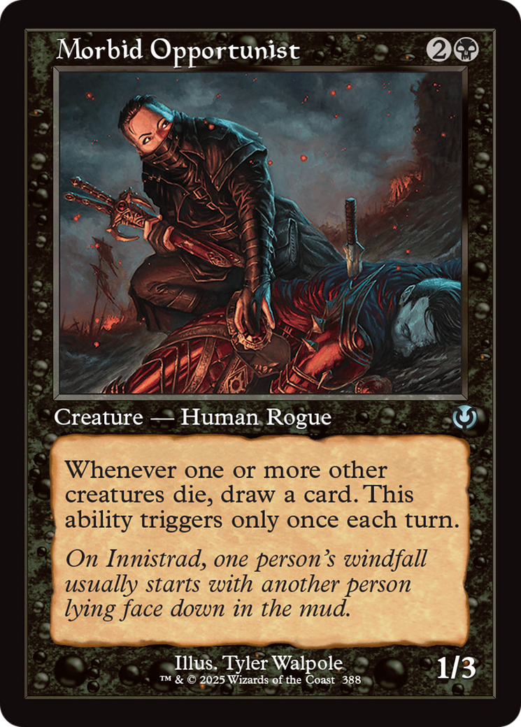 Morbid Opportunist (Retro Frame) [Innistrad Remastered] | Devastation Store