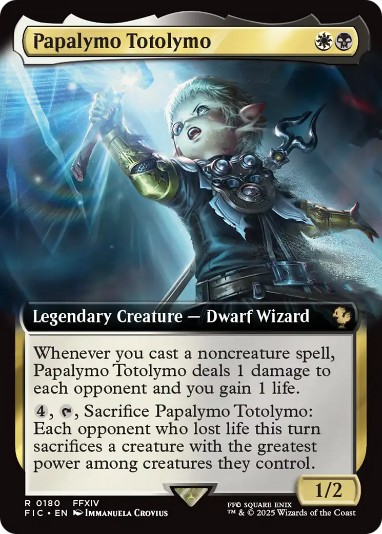 Papalymo Totolymo (Extended Art) [FINAL FANTASY Commander] | Devastation Store