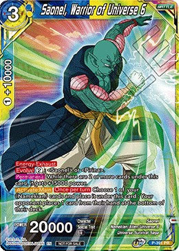 Saonel, Warrior of Universe 6 (Tournament Pack Vol. 8) (P-391) [Tournament Promotion Cards] | Devastation Store