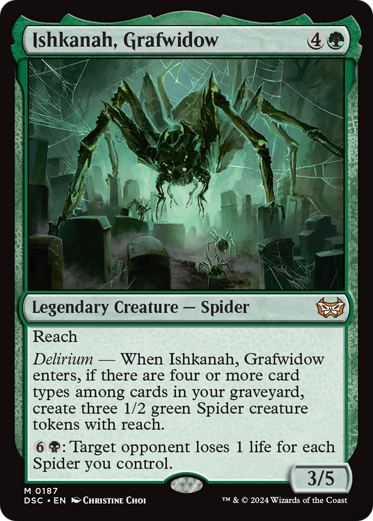 Ishkanah, Grafwidow [Duskmourn: House of Horror Commander] | Devastation Store