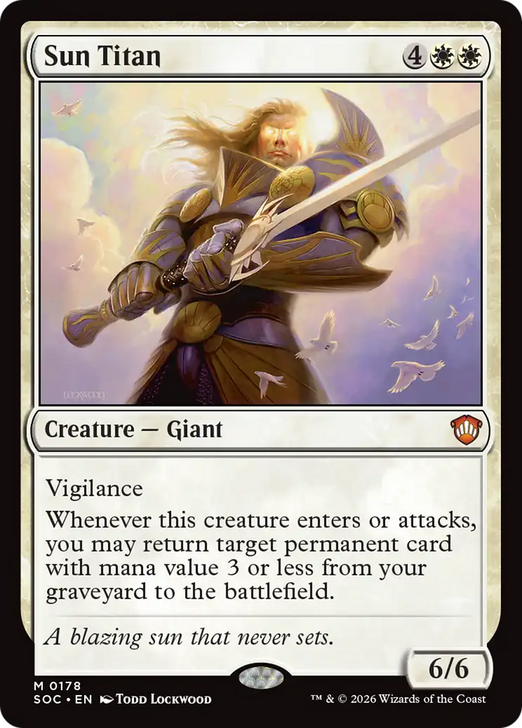 Sun Titan [Secrets of Strixhaven Commander] | Devastation Store