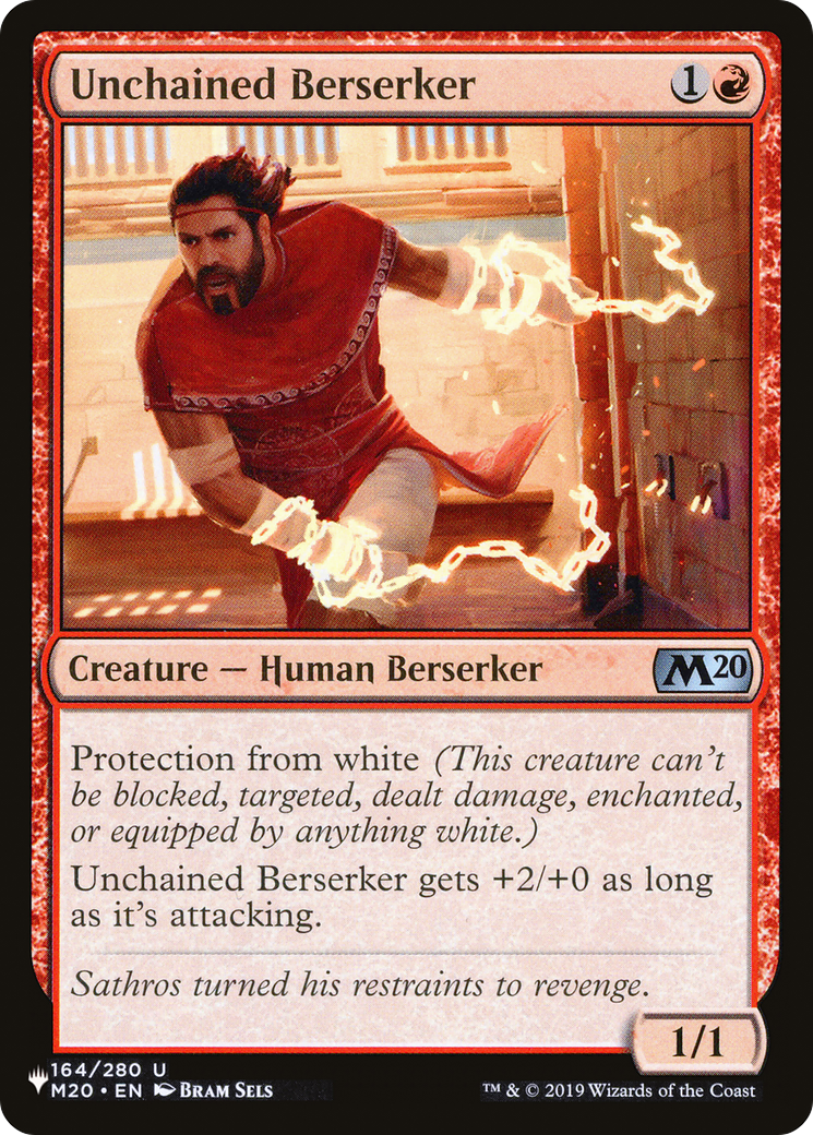 Unchained Berserker [The List Reprints] | Devastation Store