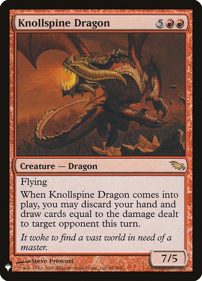 Knollspine Dragon [Mystery Booster] | Devastation Store