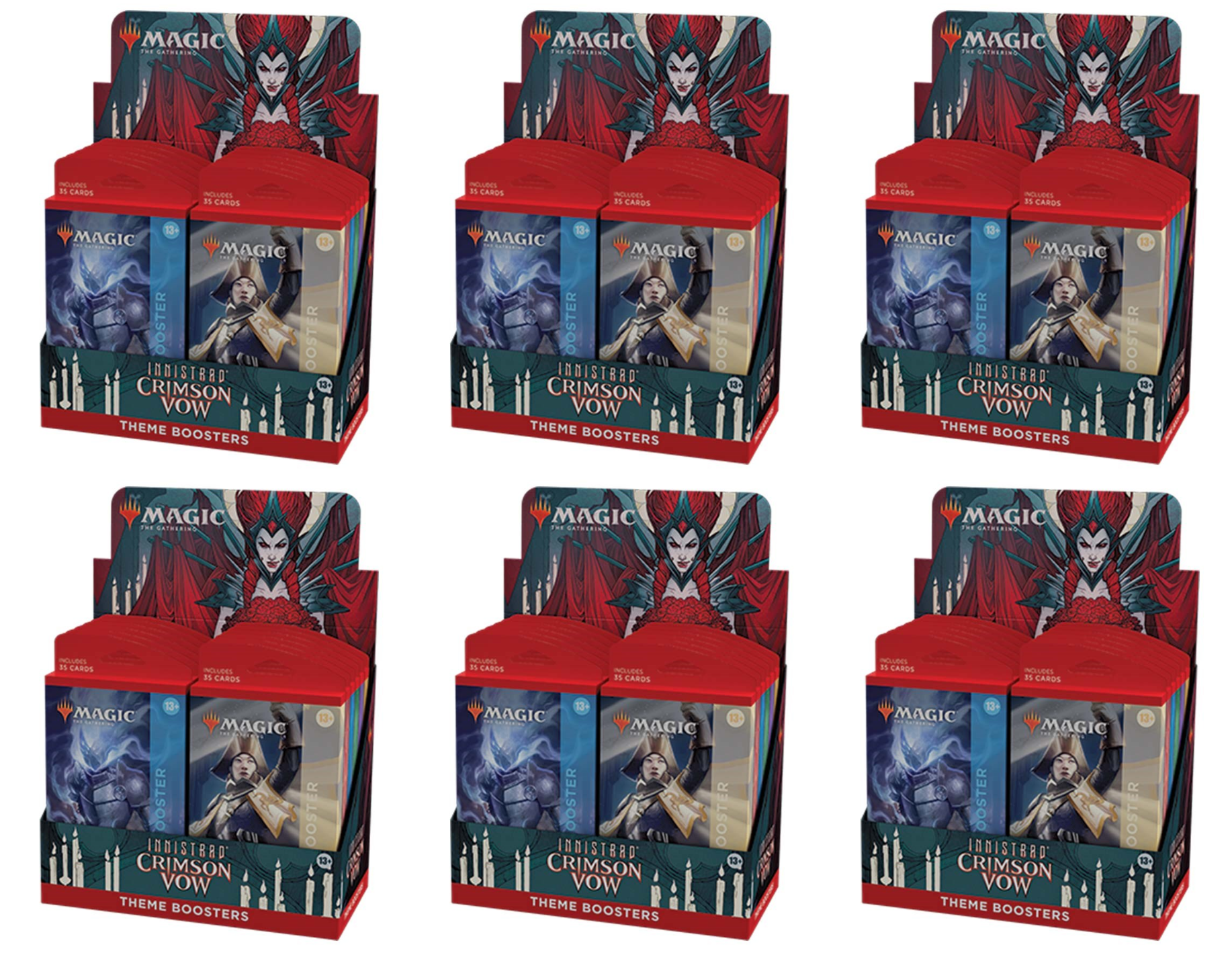 Innistrad: Crimson Vow - Theme Booster Display Case | Devastation Store