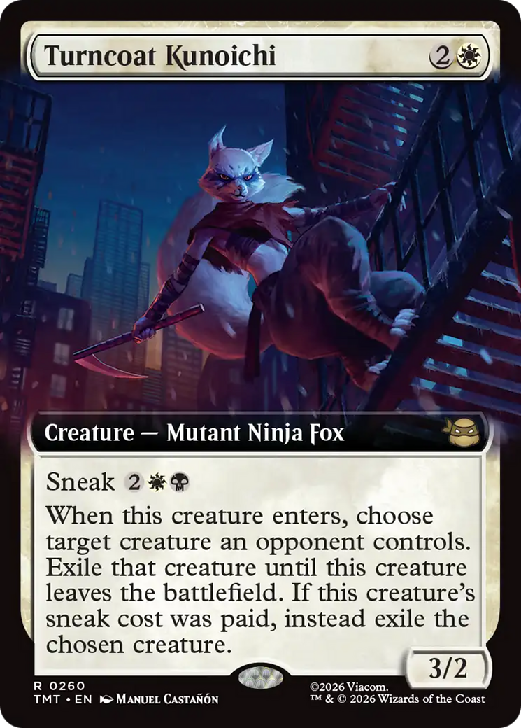 Turncoat Kunoichi (Extended Art) [Teenage Mutant Ninja Turtles] | Devastation Store
