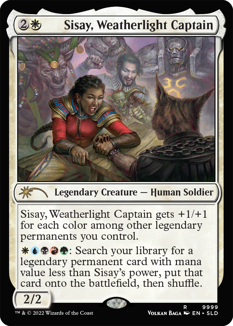 Sisay, Weatherlight Captain [Secret Lair Drop Series] | Devastation Store