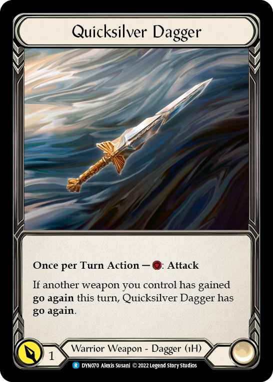Quicksilver Dagger [DYN070] (Dynasty) | Devastation Store
