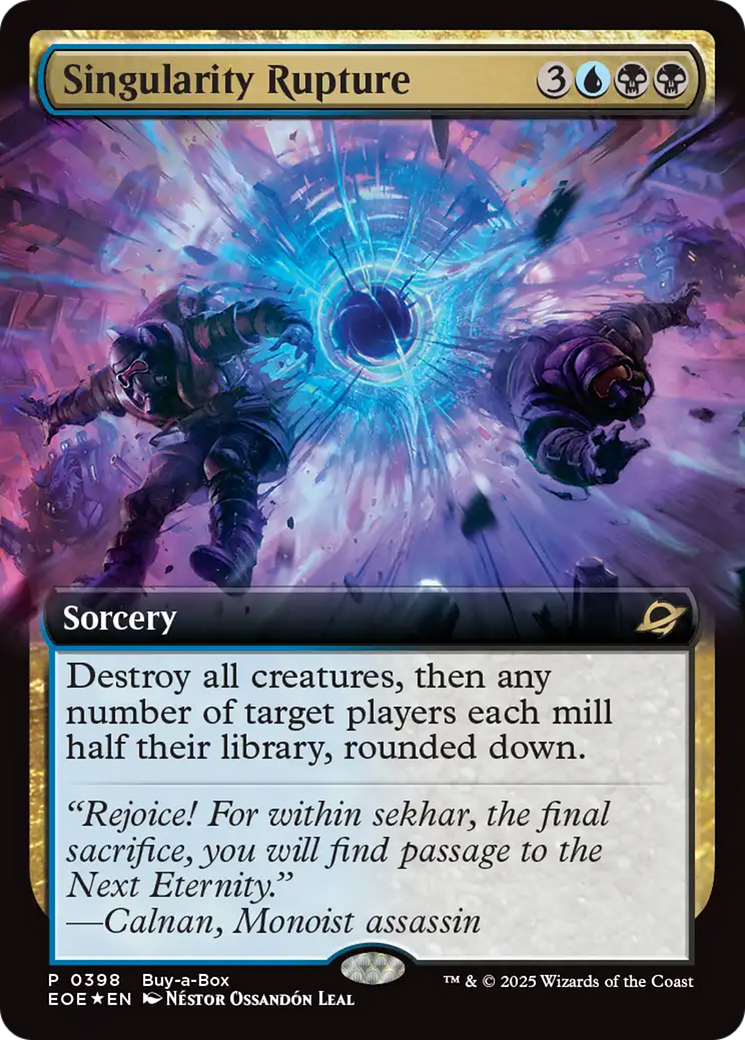 Singularity Rupture [Edge of Eternities Prerelease Promos] | Devastation Store
