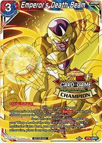 Emperor's Death Beam (Regional Championship 2020) (BT9-109) [Tournament Promotion Cards] | Devastation Store