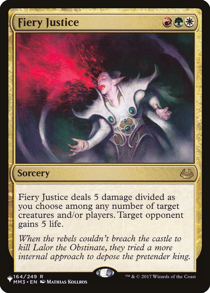 Fiery Justice [The List] | Devastation Store