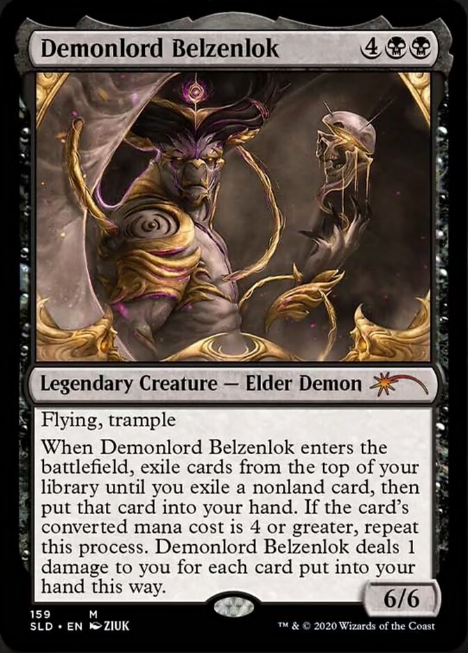 Demonlord Belzenlok (Foil Etched) [Secret Lair Drop Series] | Devastation Store