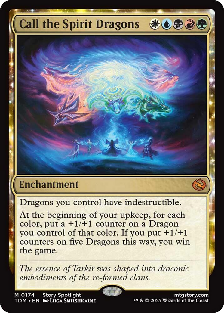 Call the Spirit Dragons [Tarkir: Dragonstorm] | Devastation Store