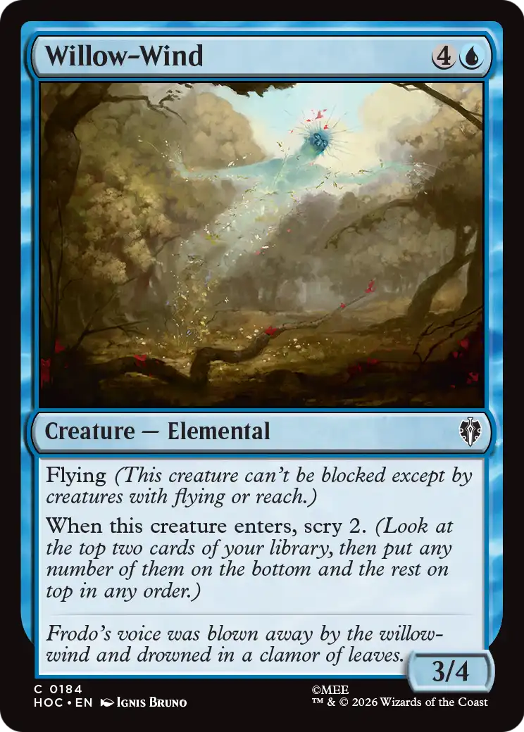 Willow-Wind [The Hobbit: Eternal-Legal] | Devastation Store