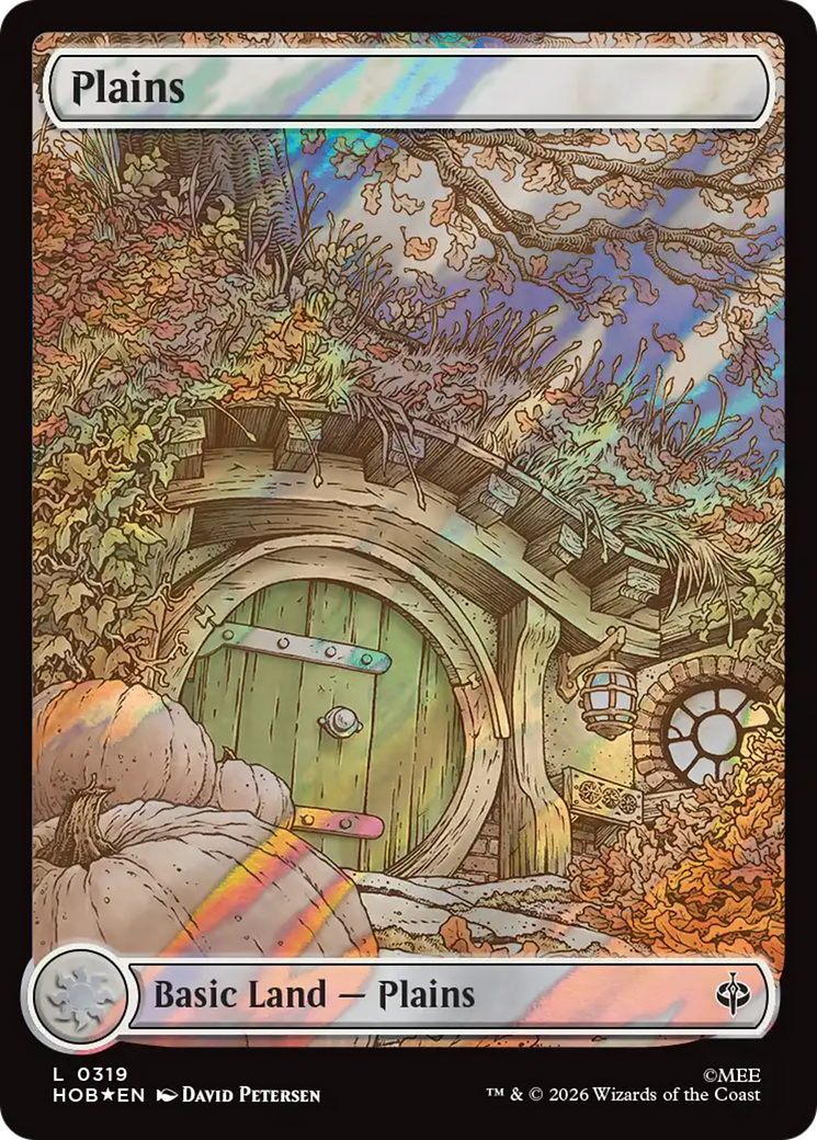 Plains (0319) (Surge Foil) [The Hobbit] | Devastation Store