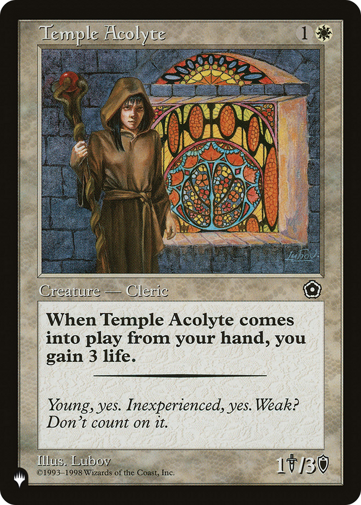 Temple Acolyte [The List Reprints] | Devastation Store