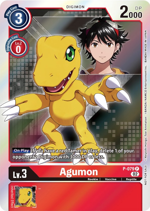 Agumon [P-079] (Digimon Survive Anime Expo 2022) [Promotional Cards] | Devastation Store