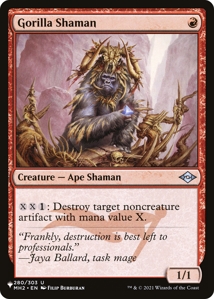 Gorilla Shaman [The List Reprints] | Devastation Store