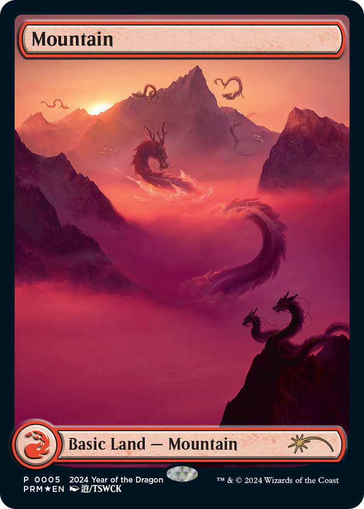 Mountain (Year of the Dragon 2024) [Standard Showdown Promos] | Devastation Store