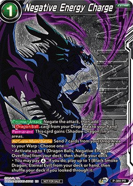 Negative Energy Charge (Tournament Pack Vol. 8) (Winner) (P-389) [Tournament Promotion Cards] | Devastation Store