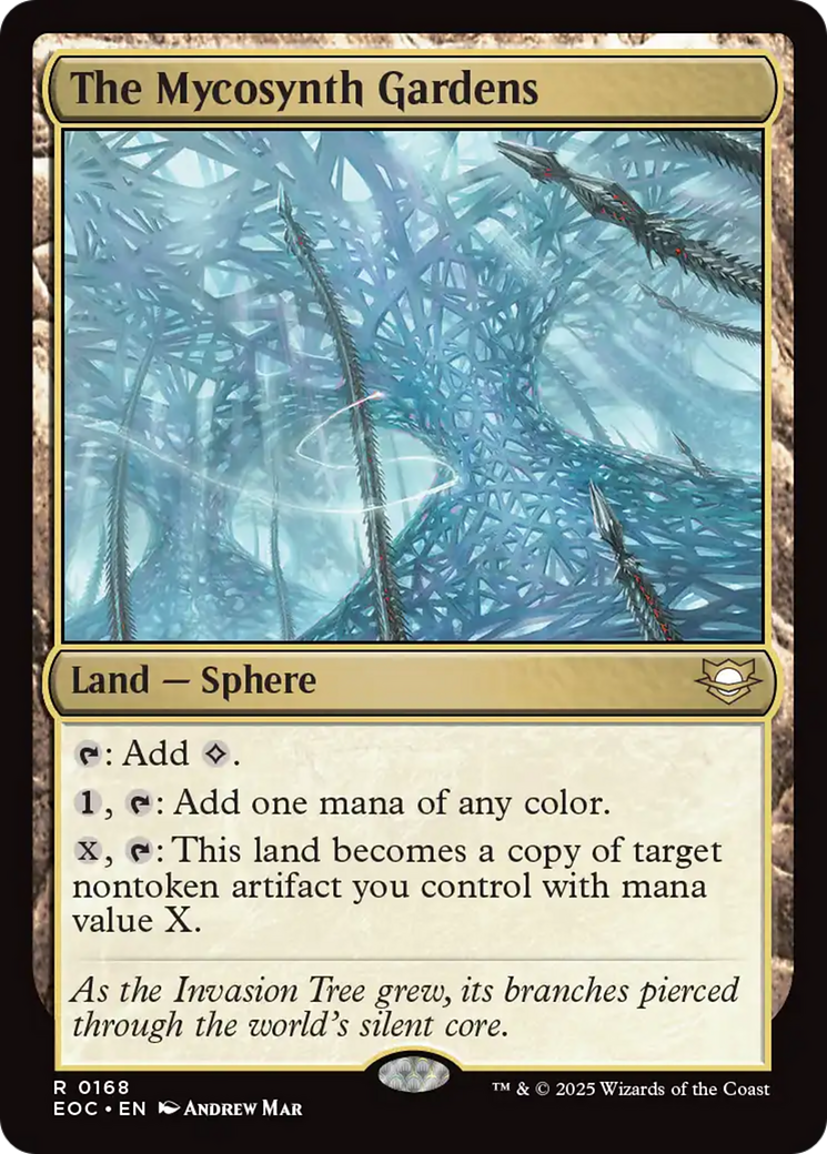 The Mycosynth Gardens [Edge of Eternities Commander] | Devastation Store