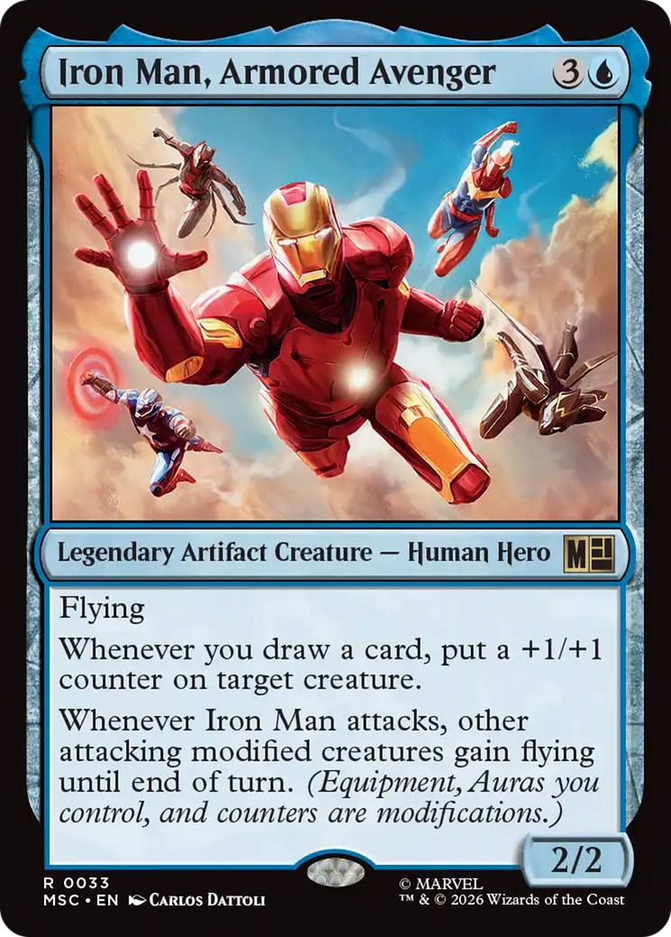 Iron Man, Armored Avenger (Surge Foil) [Marvel Super Heroes Commander] | Devastation Store
