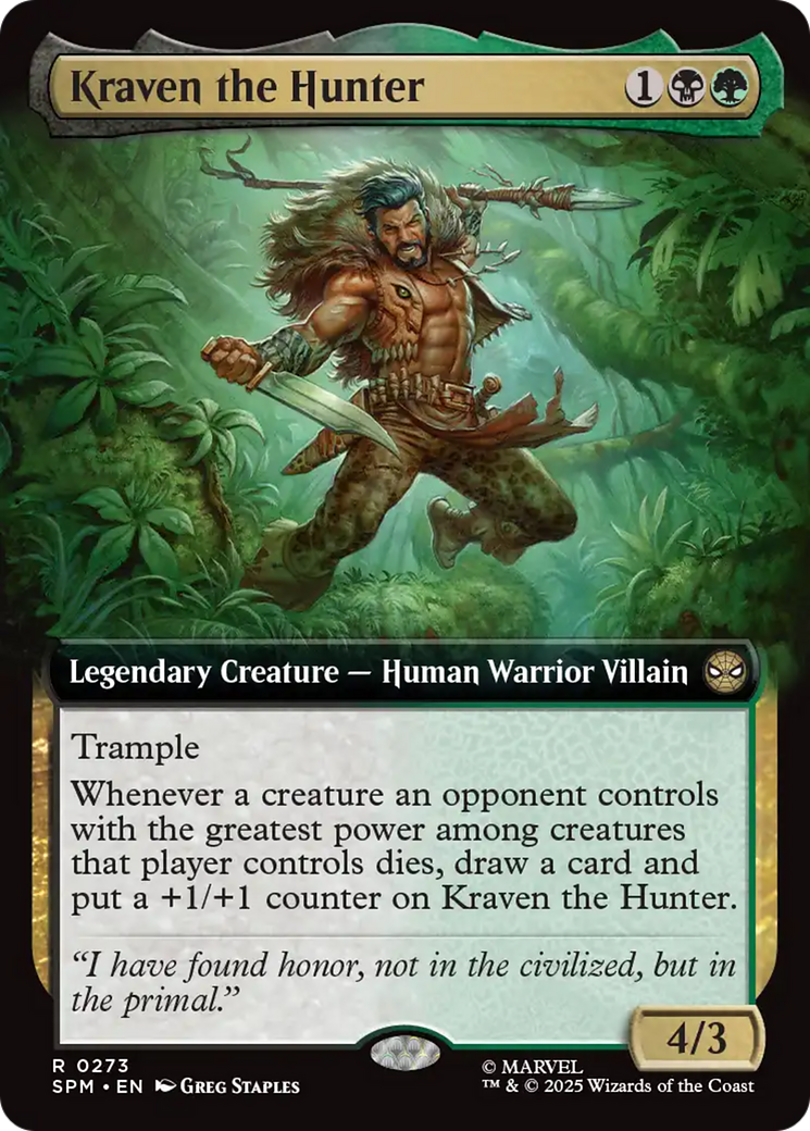 Kraven the Hunter (Extended Art) [Marvel's Spider-Man] | Devastation Store