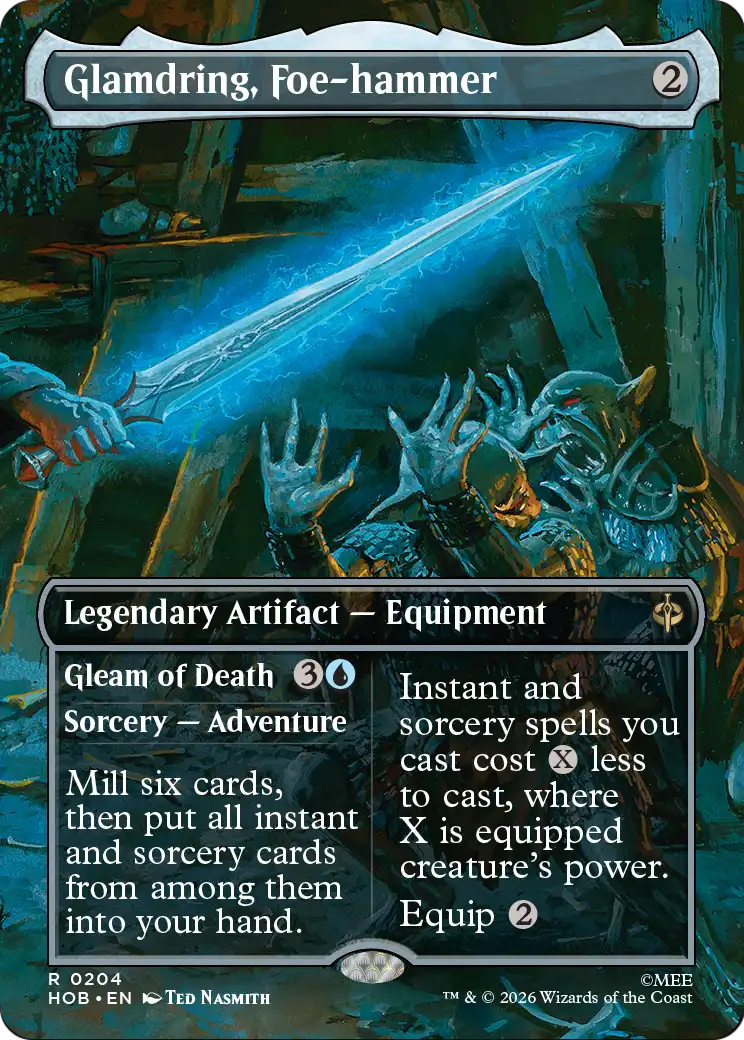 Glamdring, Foe-hammer (Borderless) [The Hobbit] | Devastation Store