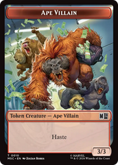 Copy (001) // Ape Villain (010) Double-Sided Token [Marvel Super Heroes Commander Tokens] | Devastation Store