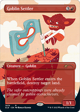 Goblin Settler (Borderless) [Secret Lair Drop Series] | Devastation Store