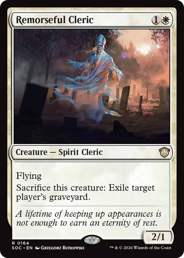 Remorseful Cleric [Secrets of Strixhaven Commander] | Devastation Store